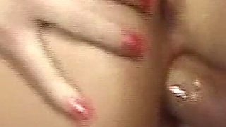 Leaking Creampie Slurped From Stretched Pussy Cleanup