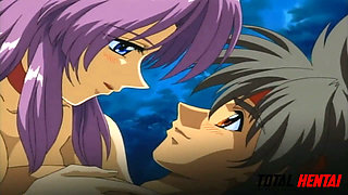 Sexy Waifu Seduces a Young Lover