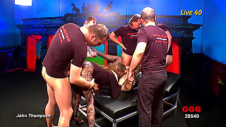 Ggg John Thompson - Live40 Wild Gangbang Orgy