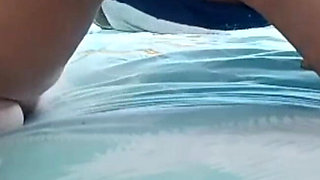 Spanish MILF Pumping Big Clitoris Until She Cums