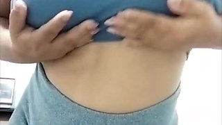 Sexy Filipina MILF, Zumba Dancing & Teasing Her Big Tits