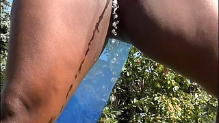 30 Min Ebony Pee Compilation