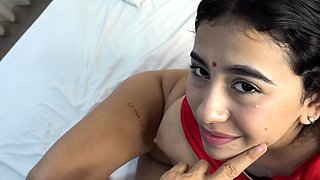 my bbw maid's huge ass bounces and bounces on my indian