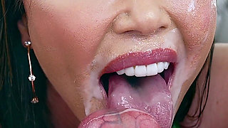 Kianna Dior Blowjob Titfuck Swallow Featuring Jonni Darkko