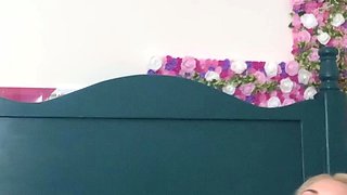 Teen lesbians toy and lick