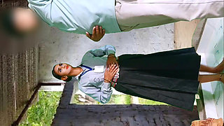 Indian First Day Newly Student. Desi Beautiful Girl Sex with Classmates in Classroom