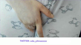CAMELTOE- MASTURBATE WITH PAJAMA- RUBBING PUSSY WITH PAJAMA