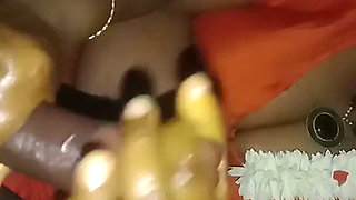 Tamil House Wife Very Nice Blowjob in House Oil Husband Cock