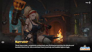 Isekai: Waifu Overlord Gameplay Part 14 - Unlocked 3 H-Scenes of Liz