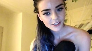 Cute blonde amateur webcam teen masturbating