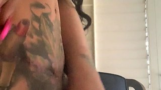 Hot Black Maid Does Some Webcam Black and Ebony
