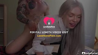 Silver Hair Secretary in Tie Gets Fucked Hard in Office