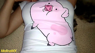 I Find My Stepsister in Her Pajamas and I Fuck Her Before Going to Sleep