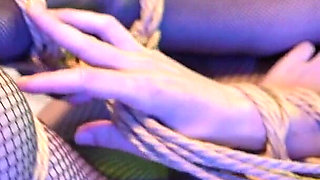 Ltt Red Tied in Ropes and Struggle