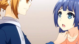 Anime MILF gets on all fours and begs for deep pounding
