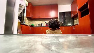 After Work She Turns Up the Heat – Horny MILF Gets Big Black Cock
