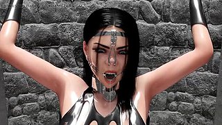 Hardcore 3D BDSM Compilation - Metal Bondage & Latex Fetish Sex