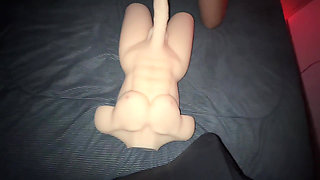 Playing with My Boyfriend and New Sex Doll!
