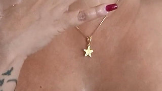 Mature Girl Disguised as a Schoolgirl Has Her Pussy Tight and Fucks Her Dildo