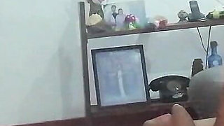 Father in Law's Gigantic Dick Hangs Out Under His Sarom for Step Daughter