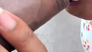 My Neighbour Desi Girl Suck My Big Dick Till Throabbing Cum in Mouth