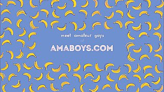 Hungarian Stud Strokes His Big Cock