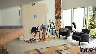 Katana Kombat POV exciting adult video