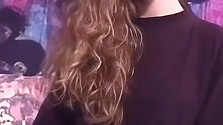 Gorgeous 90's Vintage Hairy Girl Solo Nina Asstin