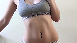 Teen Cute Italian Brunette Solo At