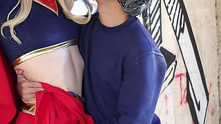 Hunts and Tricks Supergirl Into Having Rough Sex with Her