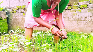 Village Forming Maid Secretly Fuckung Land Owner with Telugu Dirty Talk