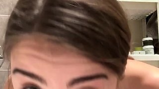 Real amateur college teens lick and toy pussy for hd hazing