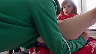 Pussy Licking on Desk