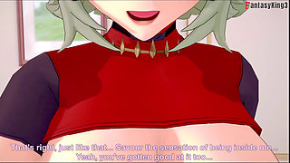 Caesar King get fucked in POV - Zenless Zone Zero