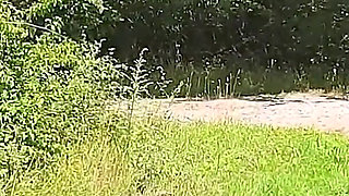 Condom Removed German Slut Used and Fucked Bareback When Her Car Broke Down