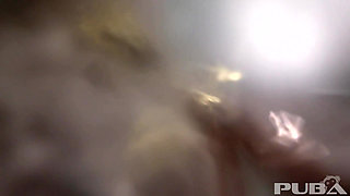 Orgasm in the Bathroom
