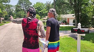 Skinny teen takes on long cock in quality POV sex adventure