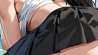 Public Sex on the Beach with a Stranger Ass and Pussy Creampie