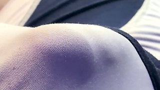 Zoey Portlands Step Brother Has See Thru Shorts on