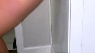 Ariaaaxxx Quick Play With Dildo On The Wall