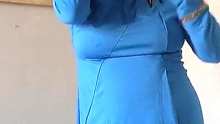 Striptease in Star Trek Cosplay Nurse Uniform