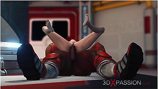 Alien Monster Fucks Hard A Young Blonde In The Sci-fi Lab
