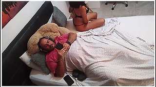 I Masturbate My Pussy In Front Of My Stepfather