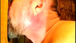 Gloryhole Kissing Blowjob