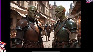 ESCAPE THE GOBLINS. Animation gallery, compilation of the best scenes in the game