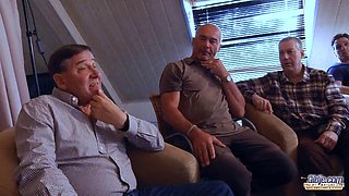 Gina Gerson Pounded by Older Men in Gangbang