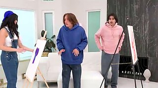 Two teenager legitimate sisters explore their bodies