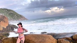 Sex on the beach con flagras de Joy Ski Officaal - XXX!