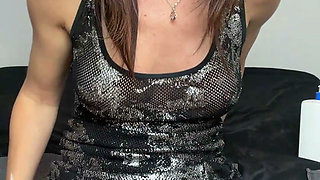Hotkinkyjo in Snake Skin Net Dress Self Anal Fisting, Gape, Huge Dildo From Mrhankey Anal & Prolapse