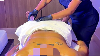Sensual Manual Massage POV - Big Built Amateur Guy Happy Ending